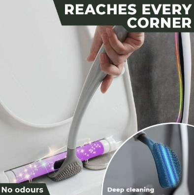 Brushily - Flexible toilet brush